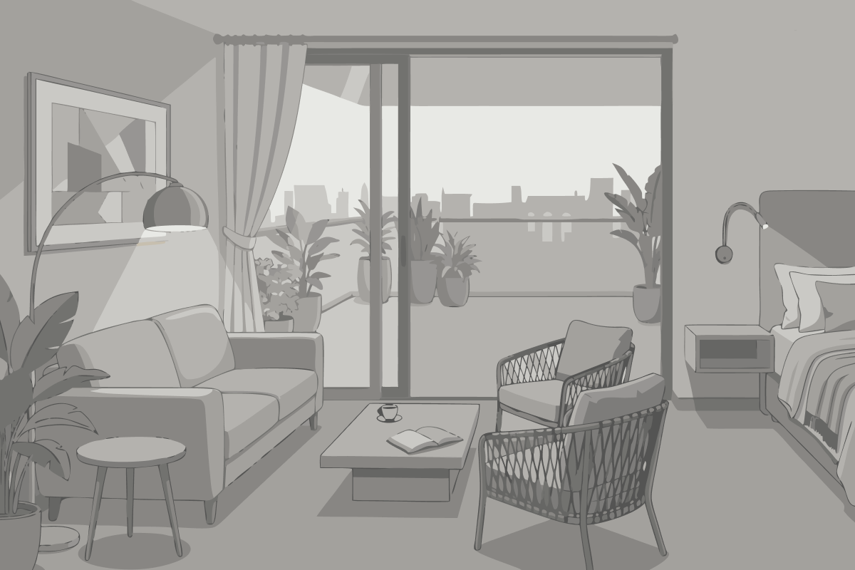 Deluxe Kamer met Zicht op de Bergen